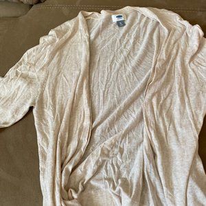 Cream Colored, XL Old Navy Cardigan